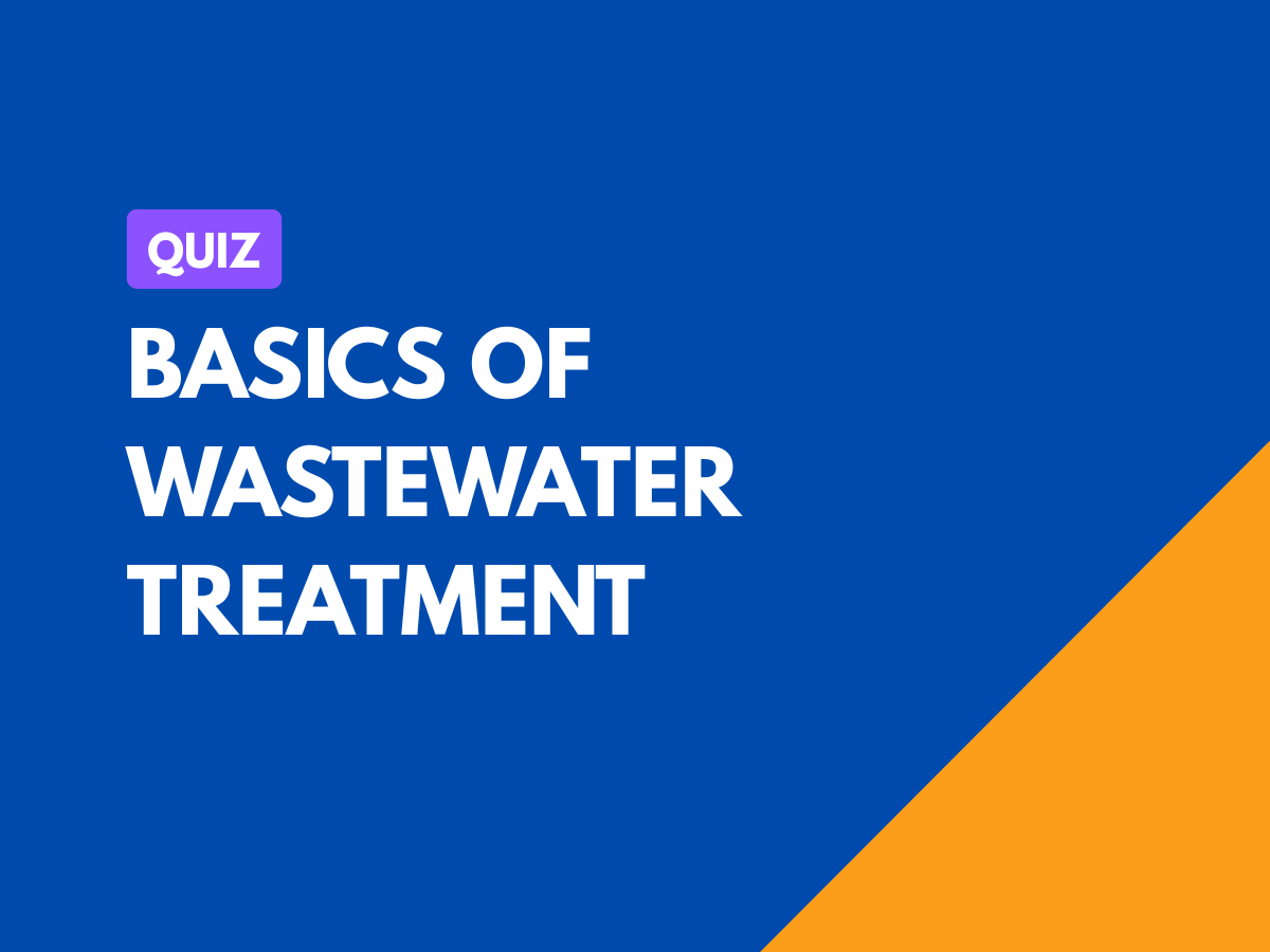 Basics of Wastewater Treatment