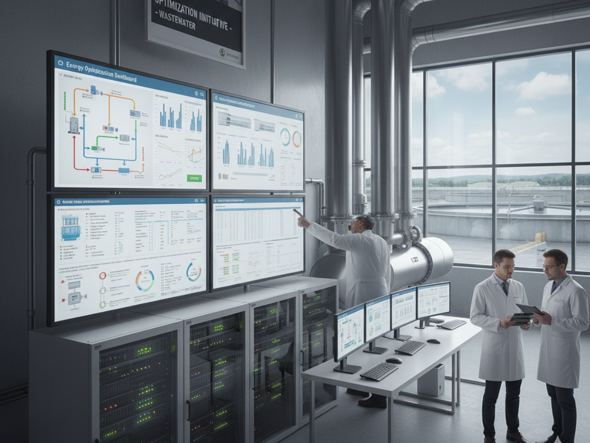 Energy Optimization Tools for Wastewater Plants