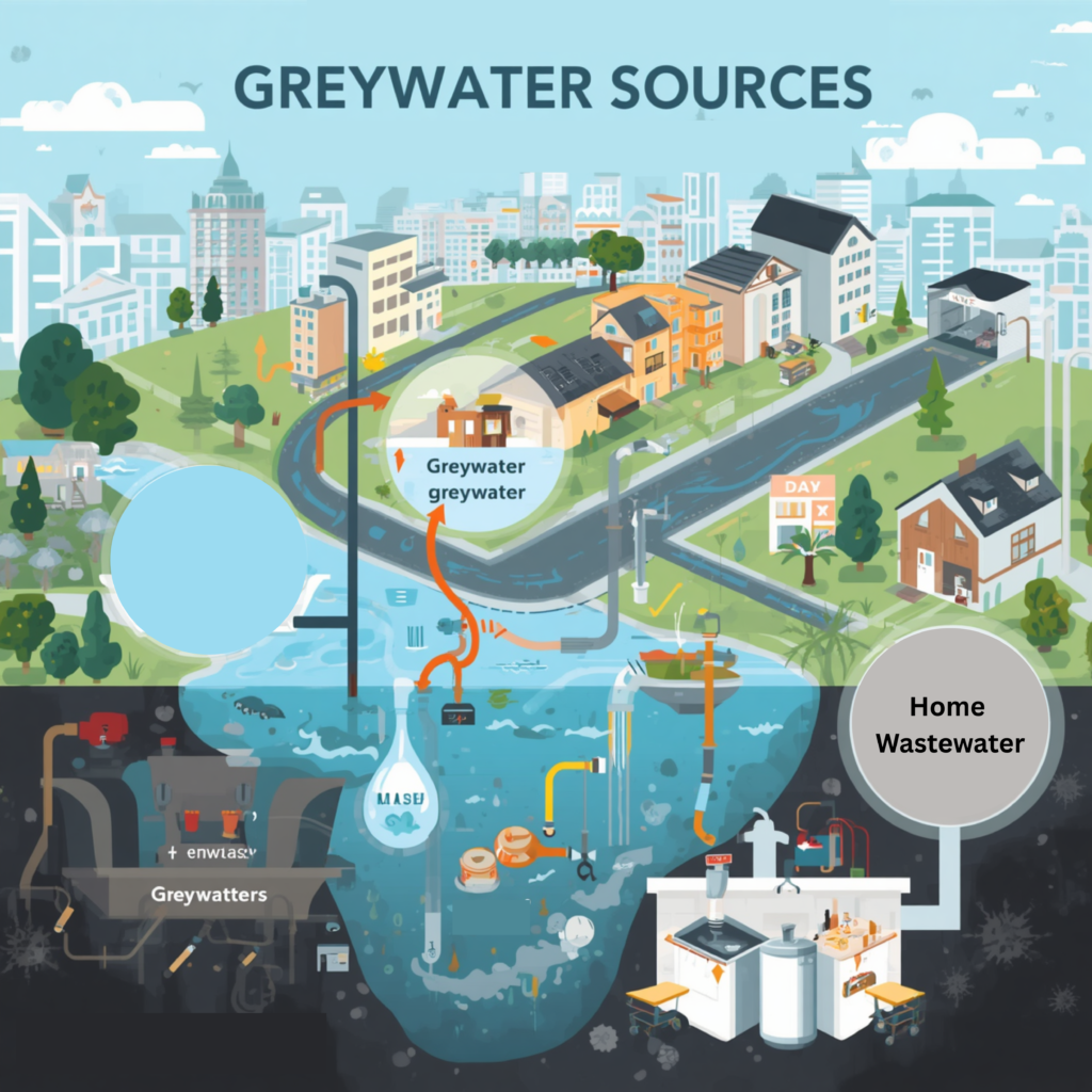 Greywater sources