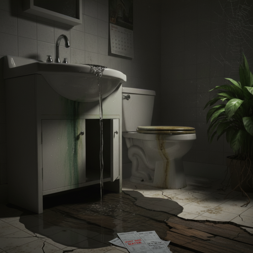 Ignoring Leaky Faucets and Toilets